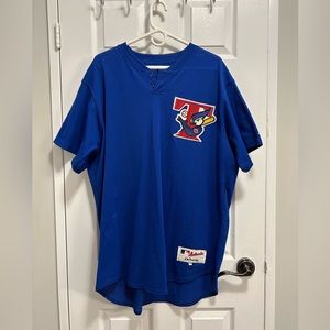 Toronto blue jays majestic authentic collection brooks jersey size 48 XL